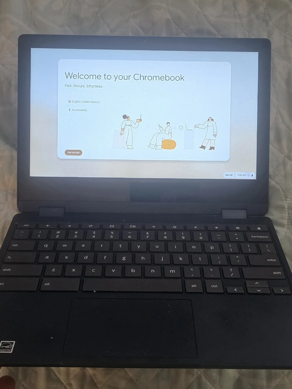Lenovo IdeaPad Chromebook Flex 3 2-in-1 Laptop - Black